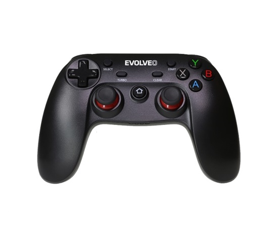 BAZAR - EVOLVEO Fighter F1, bezdrátový gamepad pro PC, PlayStation 3, Android box/smartph. Retail - Pošk. obal (Komplet)