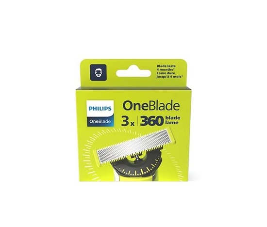 Philips OneBlade 360 QP430/50 Náhradní břity 3ks