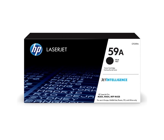 BAZAR - HP 59A Black LaserJet Toner Cartridge (3,000 pages) - Poškozený obal (Komplet)