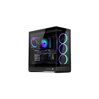 Endorfy skříň Fishtank 6000 Corona,Průhledná bočnice, E-ATX, 4x ARGB 120mm, černá