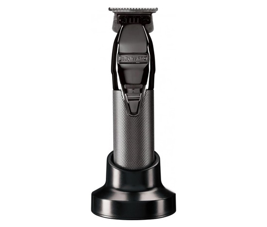 BaByliss PRO FX7870GSE konturovací zastřihovač šedý, 40mm T-čepel, zero gap, Li-Ion 120 min, 8 nástavců