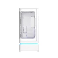 ASUS case PRIME AP304 TG ARGB WHITE, ATX, Průhledná bočnice, 4x120mm ARGB, bílá