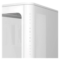 ASUS case PRIME AP304 TG ARGB WHITE, ATX, Průhledná bočnice, 4x120mm ARGB, bílá