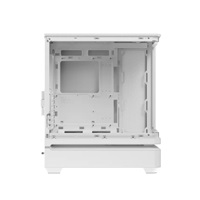 ASUS case PRIME AP304 TG ARGB WHITE, ATX, Průhledná bočnice, 4x120mm ARGB, bílá