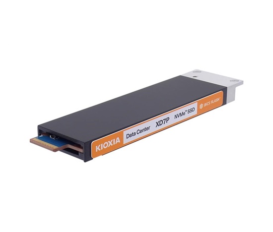KIOXIA SSD XD7P 3,84TB, PCIe Gen5 NVMe , E1.S, (R:7200/W:4800MB/s)