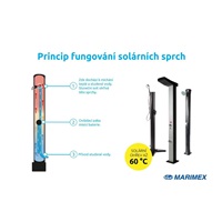 Marimex UNO 40 l ALU solární sprcha