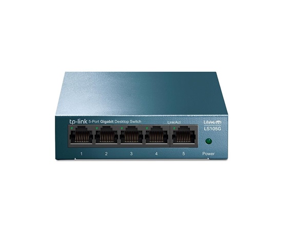TP-Link LiteWave switch LS105G (5xGbE, fanless)