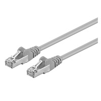Premiumcord Patch kabel CAT 6a S-FTP,RJ45-RJ45,LSOH, AWG 26/7 5m šedá