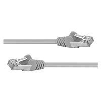 Premiumcord Patch kabel CAT 6a S-FTP,RJ45-RJ45,LSOH, AWG 26/7 7m šedá