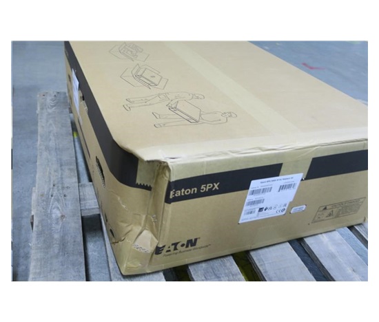 Eaton -promáčklý obal-nový- 5PX 3000i RT2U Netpack G2, UPS 3000VA / 3000W, 8 zásuvek IEC, rack/tower, se síťovou kartou