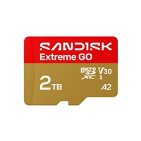 SanDisk micro SDXC karta 2TB Extreme GO (240 MB/s , UHS-I U3 V30)