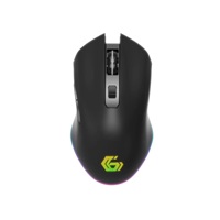 GEMBIRD myš MUSGW-6BL-02, bezdrátová, USB, černá
