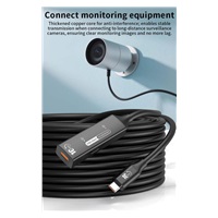 PremiumCord USB-C 3.2 Gen 2 repeater a prodlužovací kabel Male-Female, 10Gbps Aluminium 10m