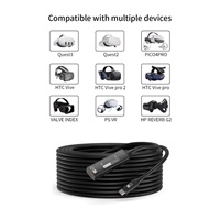 PremiumCord USB-C 3.2 Gen 2 repeater a prodlužovací kabel Male-Female, 10Gbps Aluminium 10m