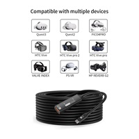 PremiumCord USB 3.2 Gen 2 repeater a prodlužovací kabel C-Male-A-Female, 10Gbps Aluminium 10m