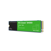 BAZAR VADNE - WD GREEN SSD NVMe 2TB PCIe SN350, Geb3 8GB/s, (R:3200/W:3000 MB/s) - Po opravě (Bez příšlušenství)