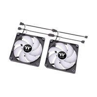 BAZAR - THERMALTAKE Ventilátor CT120 ARGB 2-Pack, 2x120mm, černá, rozbaleno