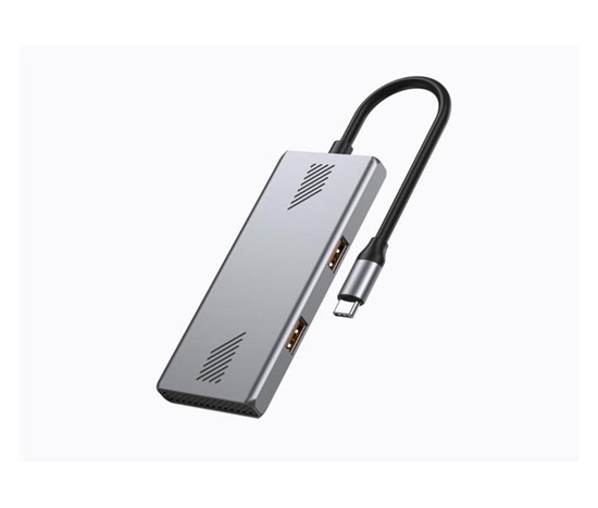 GEMBIRD hub, 4-port USB-A + USB-C 3.2 (Gen 2), Type-C