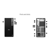 BAZAR - DELL PC Pro Tower QCT1250/180W/TPM/i5-14500/16GB/512GB SSD/Integrated/Kb/Mouse/W11 Pro/3Y PS NBD - Poškozený oba