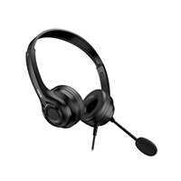 GENIUS headset HS-235U/ USB-C/ USB/ Copilot/ délka kabelu 2,4 m