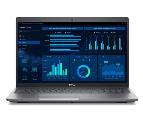 BAZAR - DELL NTB Precision 3581/i7-13700H/32GB/512GB/15.6" FHD/IR Cam&Mic/Nvidia RTX A1000/Backlit Kb/W11 Pro/3Y PS NBD