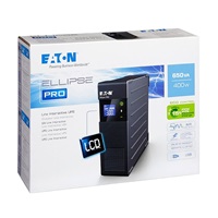 Eaton -BAZAR- Ellipse PRO 650 IEC, 400W, UPS 650VA, 4 zásuvky IEC, LCD - Po opravě (Komplet)