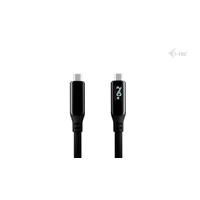 i-tec Thunderbolt 4/USB4 Class Pro Cable 240W with LCD (40 Gbps, 150 cm)