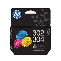 HP 302/304 Tri-color Original Ink Cartridge (100 pages)