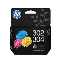 HP 302/304 Tri-color Original Ink Cartridge (100 pages)