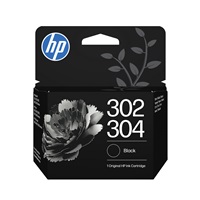 HP 302/304 Black Original Ink Cartridge (120 pages)