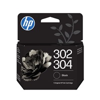 HP 302/304 Black Original Ink Cartridge (120 pages)