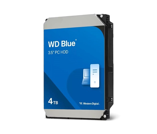 BAZAR - WD BLUE WD40EZZX 4TB, SATA III 3.5", 128MB 5400RPM, 180MB/s, CMR