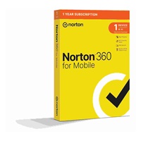 NORTON 360 MOBILE 1 uživatel pro 1 zařízení na 1 rok ESD 1+1 (50%)