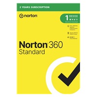 NORTON 360 STANDARD 10GB + VPN 1 uživatel pro 1 zařízení na 2 roky ESD 1+1 (50%)