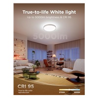 Govee Ultra RGBICWW Smart duální kulaté stropní světlo 5000lm 53cm Matter