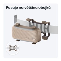 Tractive DOG 6 XL – Smart GPS Tracker for Dogs with Vitals Monitoring & Health Alerts, Brown