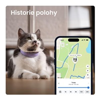 Tractive CAT 6 Mini – Smart Cat GPS Tracker & Health Monitor with integrated collar – Lavender
