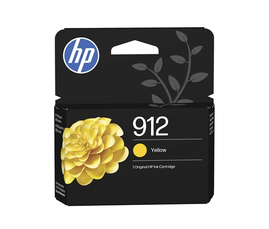 HP 912 Yellow Original Ink Cartridge (315 pages)