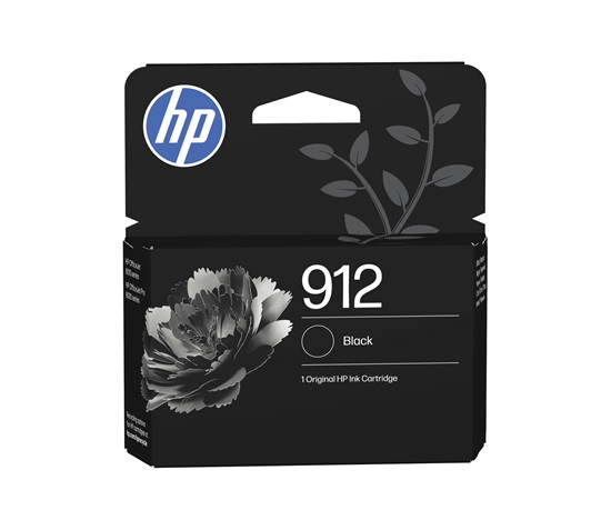 HP 912 Black Original Ink Cartridge (250 pages)