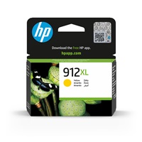 HP 912XL High Yield Yellow Original Ink Cartridge (700 pages)