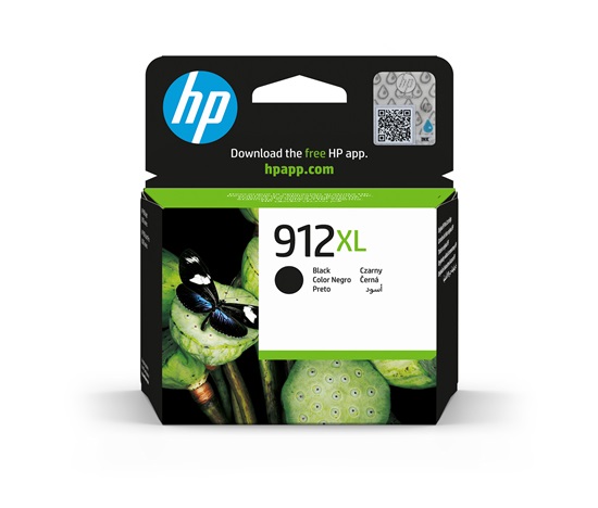 HP 912XL High Yield Black Original Ink Cartridge (720 pages)