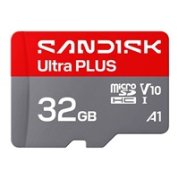 Sandisk Ultra PLUS micro SDHC karta 32GB UHS-I,V10, U1, C10, (130MB/s)