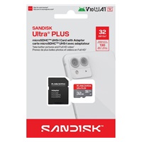 Sandisk Ultra PLUS micro SDHC karta 32GB UHS-I,V10, U1, C10, (130MB/s)