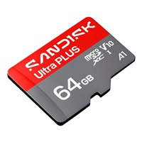 Sandisk Ultra PLUS micro SDHC karta 64GB UHS-I, V10, U1, C10, (150MB/s)