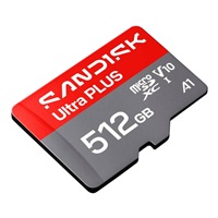 Sandisk Ultra PLUS micro SDHC karta 512GB UHS-I, V10, U1, C10, (200MB/s)