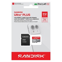 Sandisk Ultra PLUS micro SDHC karta 512GB UHS-I, V10, U1, C10, (200MB/s)