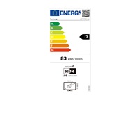 Samsung UE75M80HAUXXH 75" TV LED, 3840 x 2160, 144 Hz VRR (100 Hz Native), Tizen Smart TV, HDMI, USB, Wi-Fi, BT