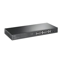 TP-Link CCTV Easy Smart switch TL-SG1218MPE (16xGbE, 2xGbE/2xSFP combo, 16xPoE+, 250W)