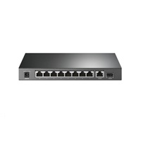 TP-Link CCTV switch TL-SG1210P v4.4 (P/N:1700000452) (8xGbE, 1xGbE uplink, 1xSFP, 8xPoE+, 63W, fanless)