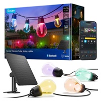 Govee RGBICW Smart solární zahradní retěz 8 žárovek